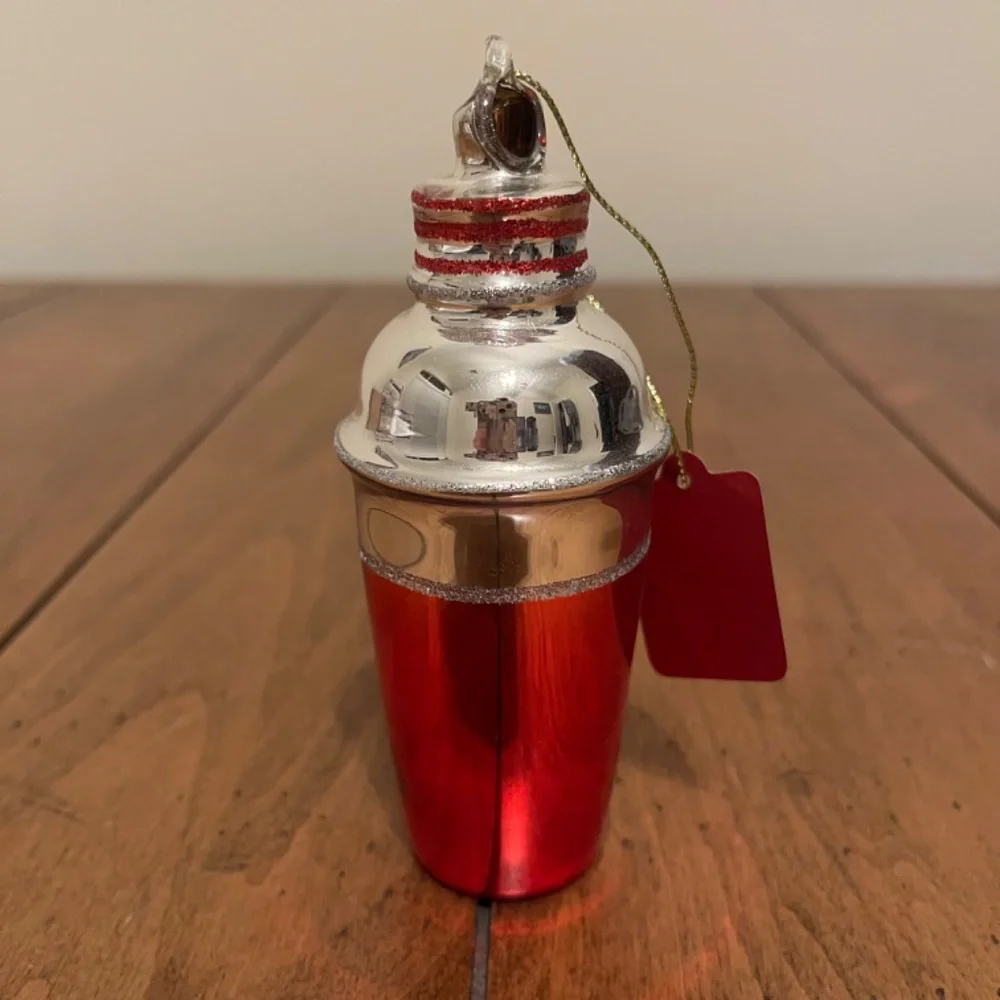 Sur la Table Martini Cocktail Shaker Ornament 2018